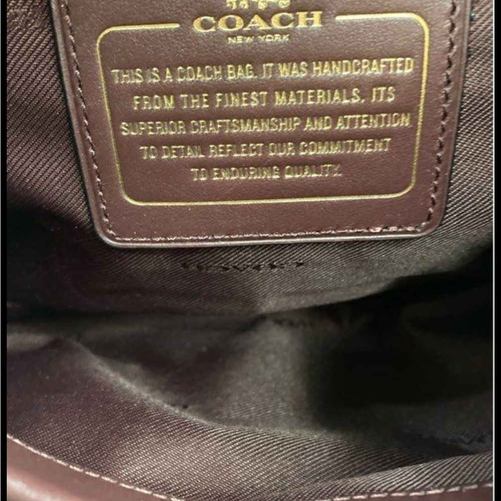 Coach Patchwork Shoulder Bag - Pink, Gray, and Brown - Picture 3 of 7